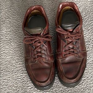 Timberland Mid-Cut Chukka Boots, Brown Leather, Padded Ankle. Size 10.5